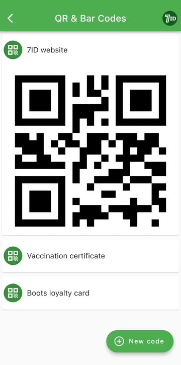 Приложение QR Code: храните свои QR-коды в одном месте